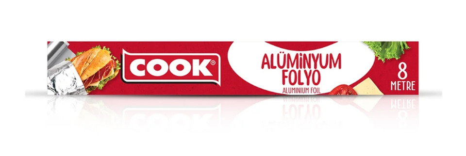 COOK ALÜMİNYUM FOLYO 30CM-8 MT